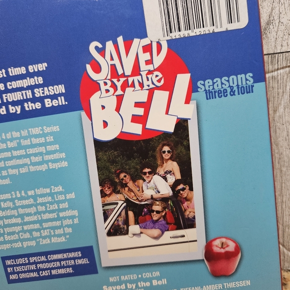 Saved By The Bell DVD Seasons Three & Four 4-Disc DVD Season 3 Season 4 - Picture 8 of 12